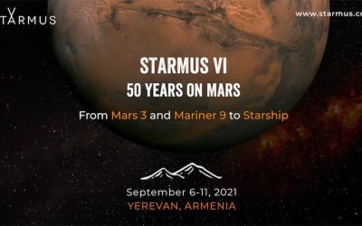 STARMUS VI: The world-renowed festival will be dedicated to Mars in 2021
