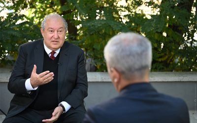 Relations between Armenia and Russia are an axiom, and they do not need proving. The exclusive interview of President Armen Sarkissian to the RBC TV Channel