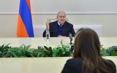 The international community does not want to notice Turkey’s behaviour. President Armen Sarkissian gave an interview to Swedish Public Radio