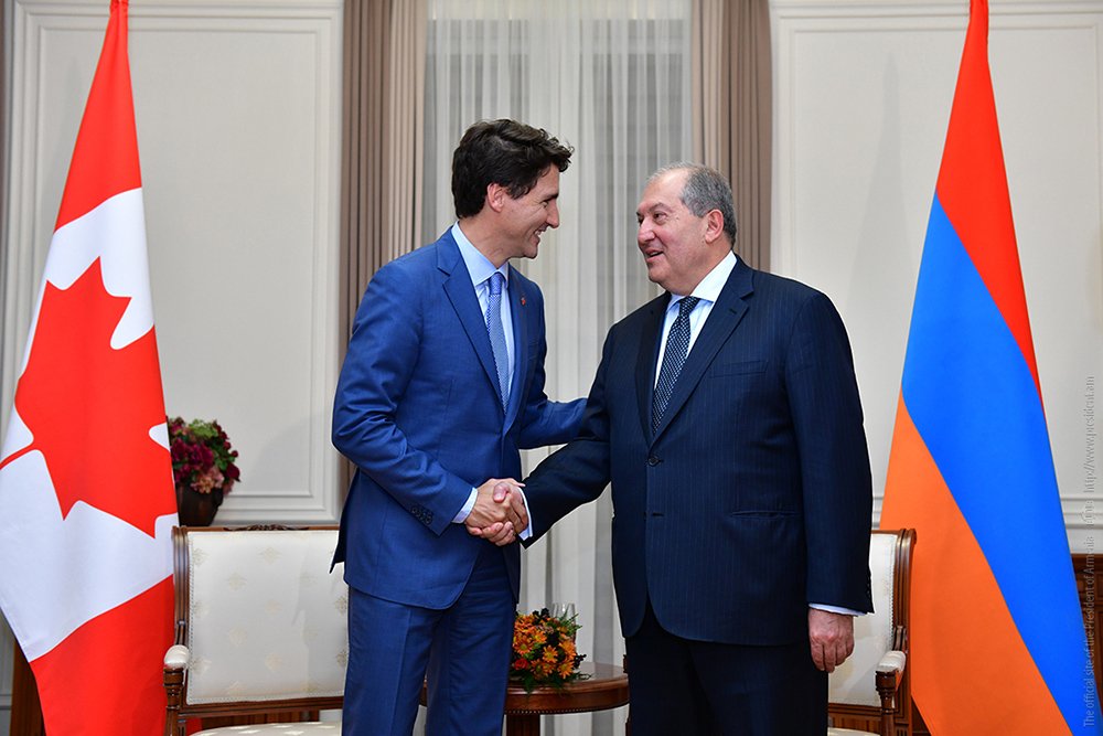 It is pleasing to speak about friendship existing between Canada and Armenia, which also has a good history but even a greater potential