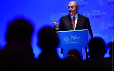Armen Sarkissian: Armenia is the example of a country which lives in the 21st century