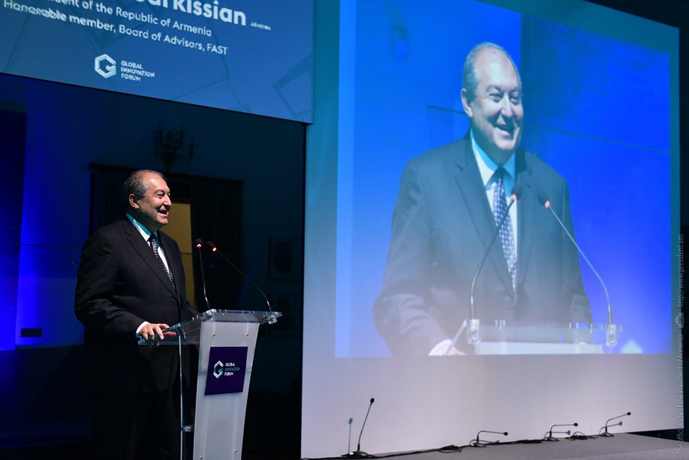 Armen Sarkissian: Armenia is a gateway to the future