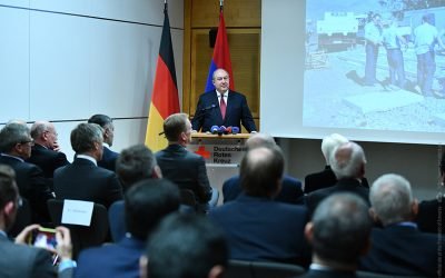 President Sarkissian visited the German Red Cross: I am here to convey words of gratitude on behalf of the Armenian people
