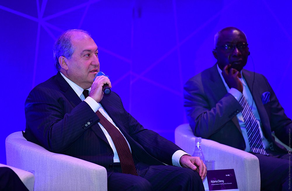 Armen Sarkissian: 103 years after the Genocide, we have proved to the world that light and good will prevail