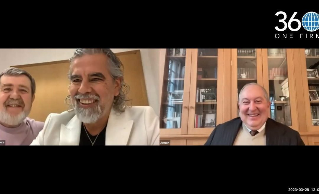 Founders of the Tetris Group of Games get together