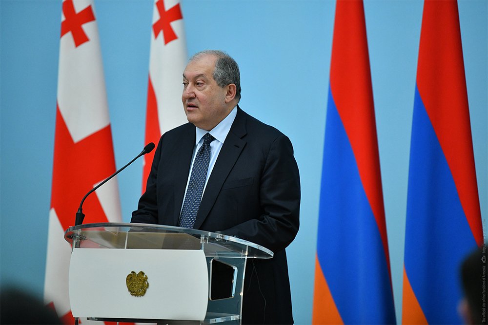 Armen Sarkissian: Search for the resolution of the conflicts should be exclusively peaceful, based on international law and norms, and in the case of Artsakh, based on respect for the right for self-determination