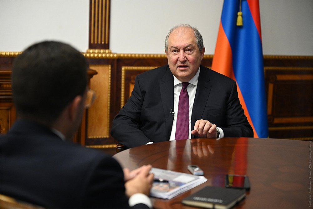 At the heart of our relations with Iran are the historical, political, and cultural ties based on mutual respect. Interview of President Armen Sarkissian to Arab News