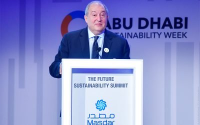 Armen Sarkissian the keynote speaker at the Abu Dhabi world forum: We live in a century where innovations and startups rule the world