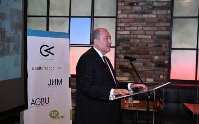 At the Creative Armenia event President Sarkissian proposed to establish an award: Creativity and art are among the most important qualities of human beings