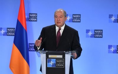 NATO member state Turkey must stop being part of this conflict and uphold the ceasefire: President Armen Sarkissian met in Brussels with the Secretary General of NATO Jens Stoltenberg
