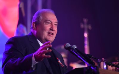 Our Army has victorious spirit and mind: President Armen Sarkissian participated at the festive event dedicated to the Army Day