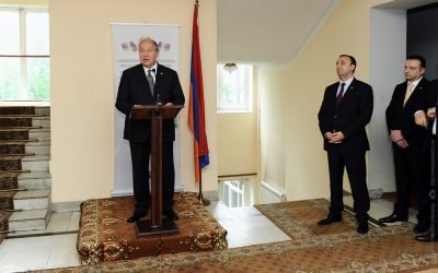 President Armen Sarkissian participated at the festive events dedicated to Constitution Day