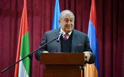 President Armen Sarkissian in Sharjah met with the representatives of the Armenian community: today Armenia is strong also because of you