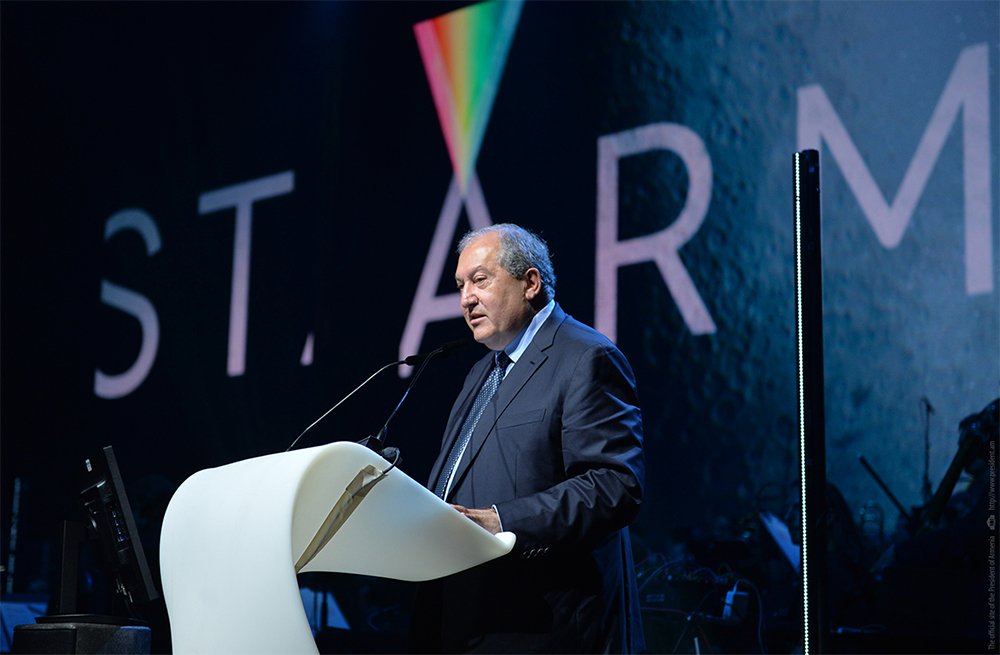 President Armen Sarkissian to organize the STARMUS 6th Festival of Science and Art in Armenia: Armenians appreciate science and education