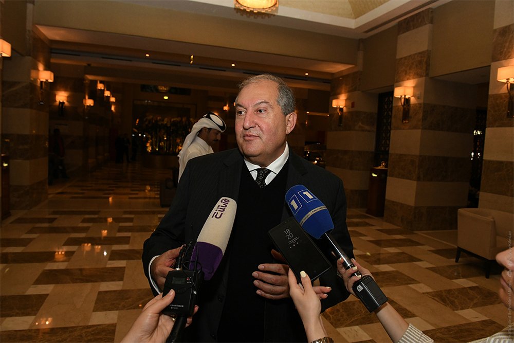 President Armen Sarkissian wrapped up results of his official visit to the State of Qatar: new page in the Armenian-Qatari relations