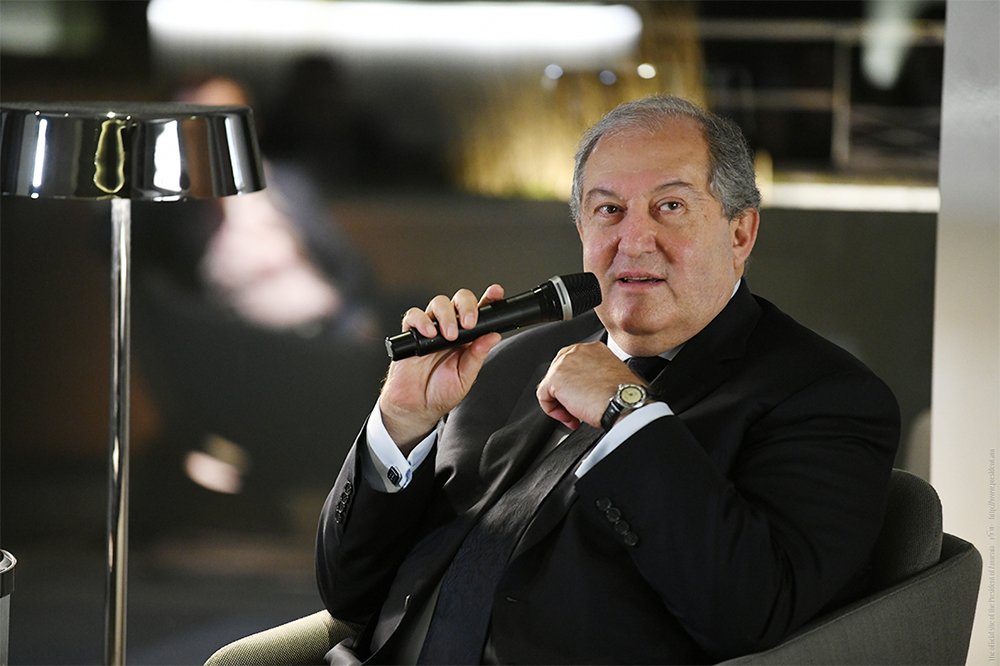 President Armen Sarkissian spoke as a keynote speaker at the discussions held in the framework of the Munich Security Conference: the world has been changing and will be changing, and if we stay within patterns, we will in many cases hit the wall
