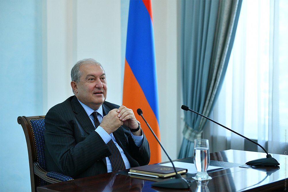 President Sarkissian hosted Diaspora children who are in Armenia in the framework of AGBU program: Feel not only home here but also become part of our nation, our country