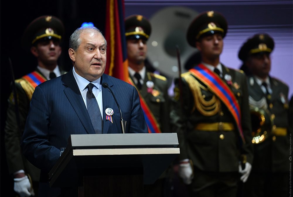 President Armen Sarkissian’s speech at the event dedicated to the 60th birth anniversary of Vazgan Sargsyan: He knew the power of his cross and always used it for the benefit of his country and his people