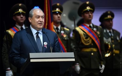 President Armen Sarkissian’s speech at the event dedicated to the 60th birth anniversary of Vazgan Sargsyan: He knew the power of his cross and always used it for the benefit of his country and his people