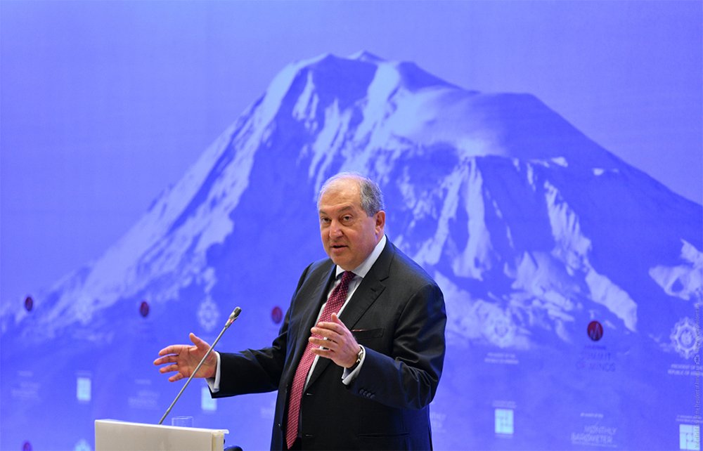 President Armen Sarkissian announced the opening of the Armenian Summit of Minds in Dilijan: The best thinkers of the world – in Armenia
