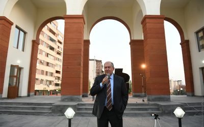 President Sarkissian participated at the photo exhibition of the young people involved in the Homeland Defender program: If each of us help these young people return to normal life, it would be a great job