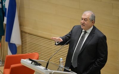 President Armen Sarkissian deliverd a lecture at the HIT Holon Institute of Technology: “I believe that in a sense we are entering a period of a new Renaissance”