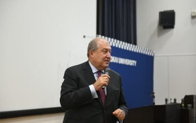 President Armen Sarkissian delivered a lecture at the Tokai University: Armenia, which like Japan, learned to rise after falling, in the 21st century can be successful