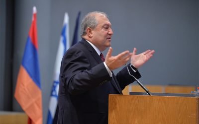 President Armen Sarkissian in Israel visited the Technion Institute of Technology: I would like to see this establishment among our partners