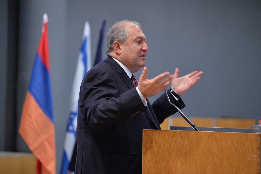 President Armen Sarkissian in Israel visited the Technion Institute of Technology: I would like to see this establishment among our partners