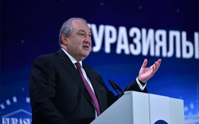 President Armen Sarkissian made a statement at the opening of the Eurasian Media Forum: We should be ready for the world we will have 20 years from now