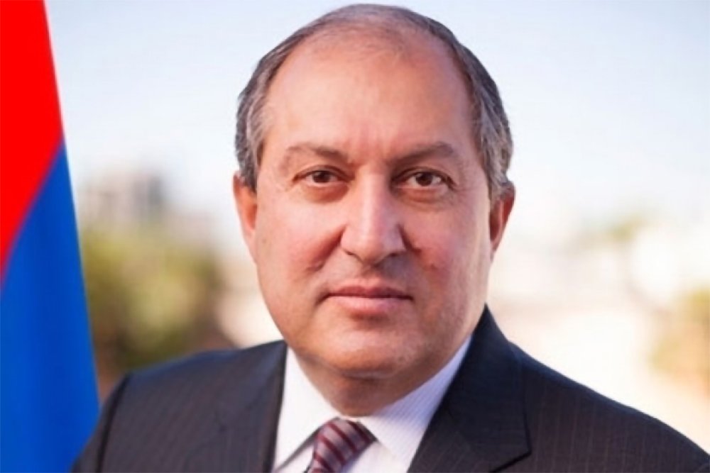 President Armen Sarkissian made a statement