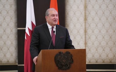 President Armen Sarkissian met with representatives of the Armenian community of Qatar: being away from the Fatherland doesn’t mean you don’t belong to the Fatherland
