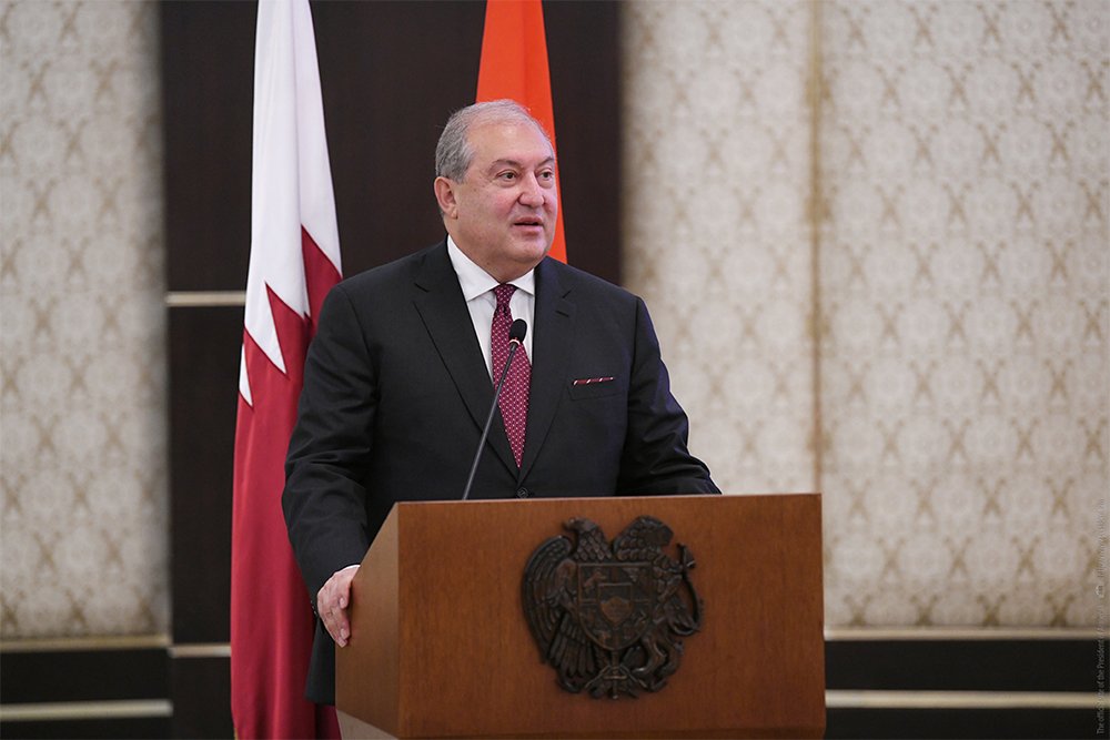 President Armen Sarkissian met with representatives of the Armenian community of Qatar: being away from the Fatherland doesn’t mean you don’t belong to the Fatherland