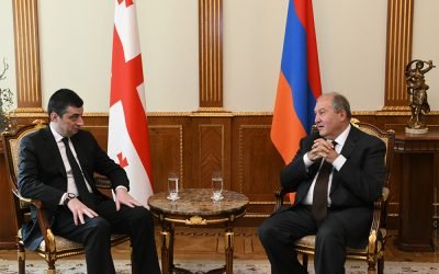 President Armen Sarkissian received Prime Minister of Georgia Giorgi Gakharia: A great opportunity for two states and peoples