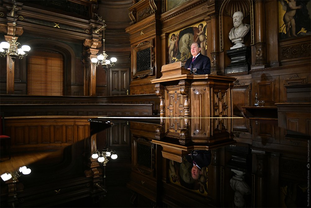 President Armen Sarkissian visited the University of Heidelberg: I have the idea and the mission to make Armenia a successful scientific and technological country