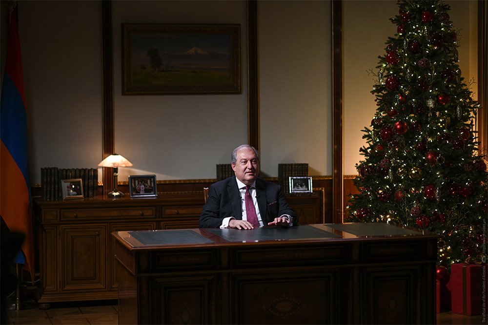 President Armen Sarkissian’s congratulatory message on the occasion of the New Year