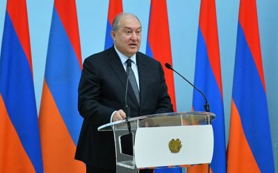 President Sarkissian awarded the highest military ranks and titles: Difficult and honorable work and service