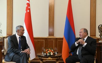 President Sarkissian hosted Prime Minister of Singapore Lee Hsien Loong: Relations between our countries are progressing in the right direction