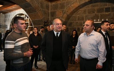 President Sarkissian met with the members of the “Gyumri Is My Home” youth initiative: Never be scared to work with the people who are smarter and more experienced than you
