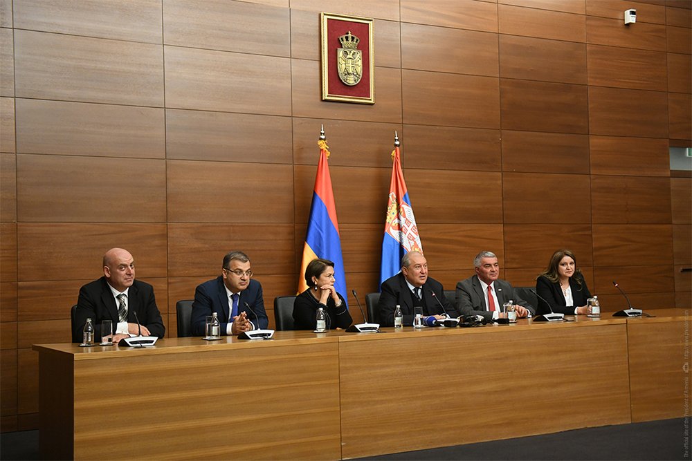 President Sarkissian met with the representatives of the Armenian community of Serbia: Armenian-Serbian relations open a new page