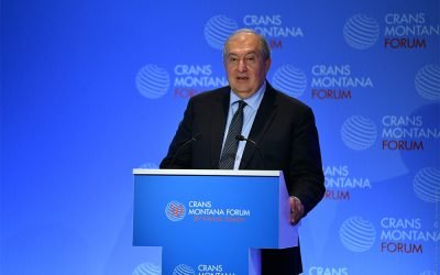 President Sarkissian participated at the opening of the Crans Montana Forum: I am confident that the 21st century can be the time not only of superpowers but also of successful small states