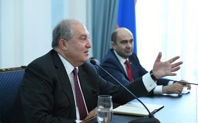 President Sarkissian received students of the School of Liberal Policies: To have a vision, a strategy, a plan of action – this is the way for development