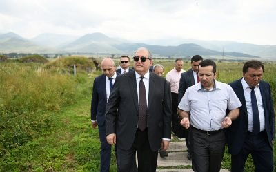 President Sarkissian visited the Lori Citadel: Patriotism begins with simple love, country knowledge breeds attachment to the land, ability to feel it