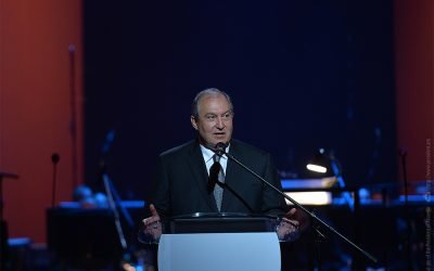 President attended event dedicated to the Winner of Aurora Prize 2018