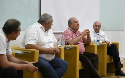 President was hosted at the Vanadzor Technological Center: The world is changing rapidly, and those who don’t see it, will fall behind