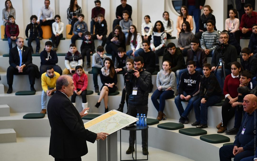 President Sarkissian visited COAF SMART center