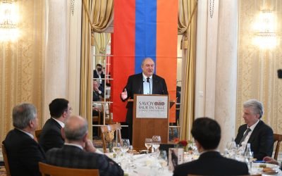 President Armen Sarkissian met with the members of Switzerland-Armenia Chamber of Commerce