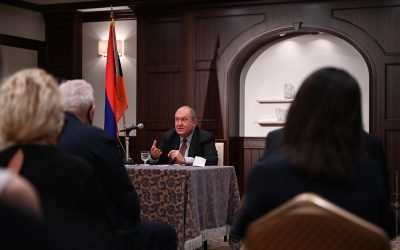 Armen Sarkissian met with the representatives of the Armenian community of Japan
