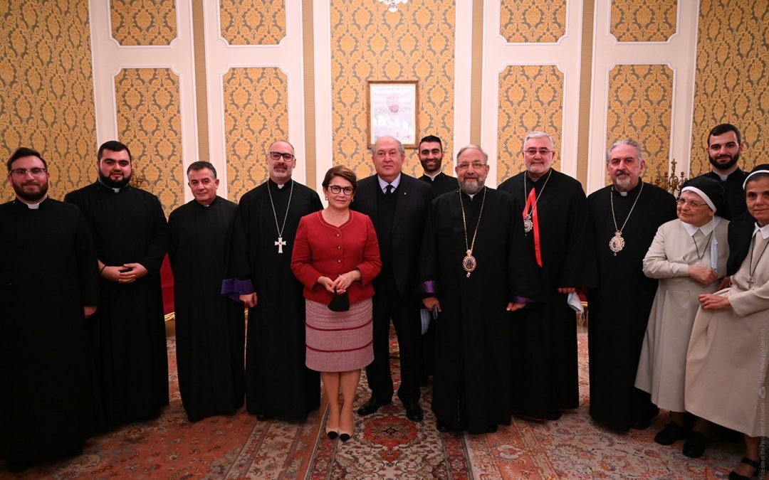 Meeting with the representatives of the Armenian community in Rome