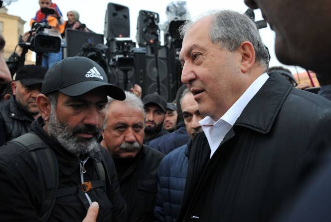 President Sarkissian visited the Republic Square